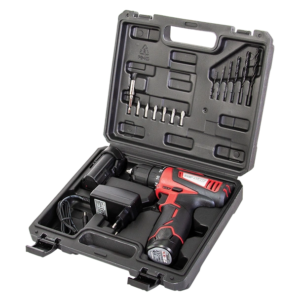 Акумулаторна бормaшина 12 V с аксесоари RDP-CDL09T RAIDER - Image 5