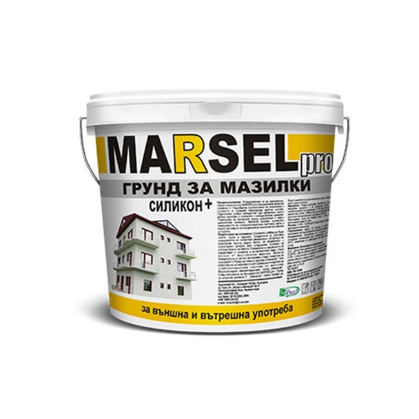 Грунд за мазилки Силикон+ 25 кг MARSEL PRO
