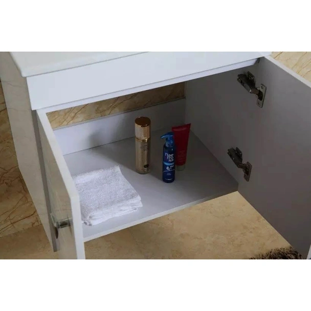 Комплект за баня: горен огледален шкаф + долен шкаф с мивка INTER CERAMIC - Image 5