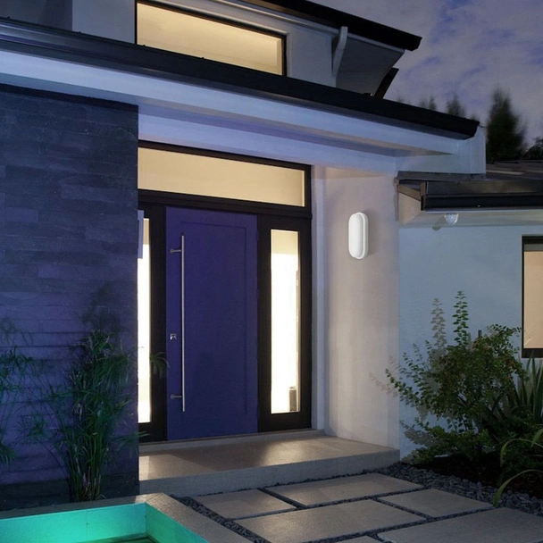 LED плафон Ellis/О 18 W IP54 бял VIVALUX - Image 2