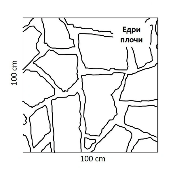Настилка от едри плочи от Сребрист гнайс Металик - Image 10