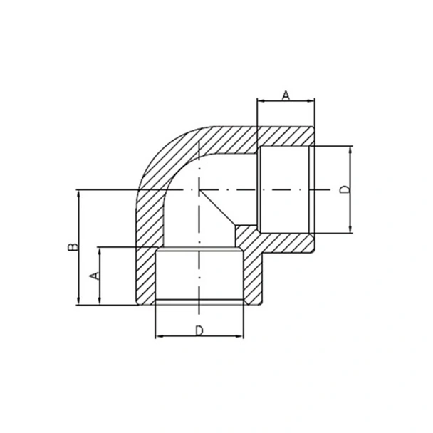 Полипропиленовo коляно 90° Ф63 мм HP TREND - Image 2