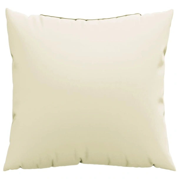 Възглавници за диван 4 бр кремав 40x40 см текстил - Image 3