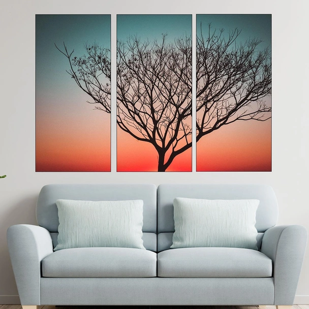 Залез и дърво - картина пано за стена - Image 2