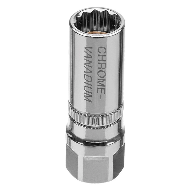 Магнитна вложка за автомобилни свещи 1/2" 14 мм 12-стенна GROSS - Image 2