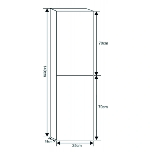 PVC колона за баня ICP 2518 (мостра) - Image 4