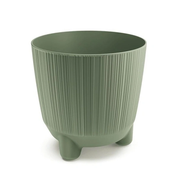 Кашпа ∅19.5 см зелена Ryfo N 5615C PROSPERPLAST