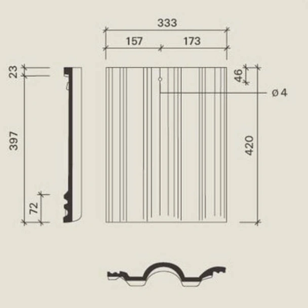 Керемида Адриа Умбра BRAMAC - Image 3