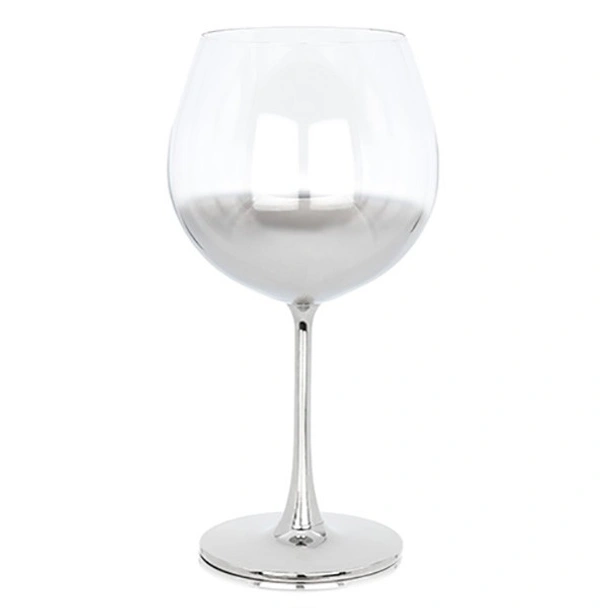 Комплект чаши за вино 584 мл 6 бр. Преливащ металик - Image 2