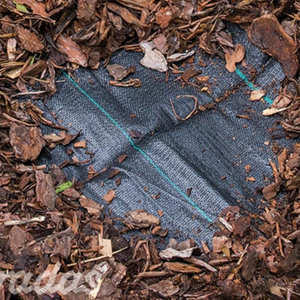 Покривало против плевели тъкан текстил 0.6х10 м черно BRADAS - Image 2