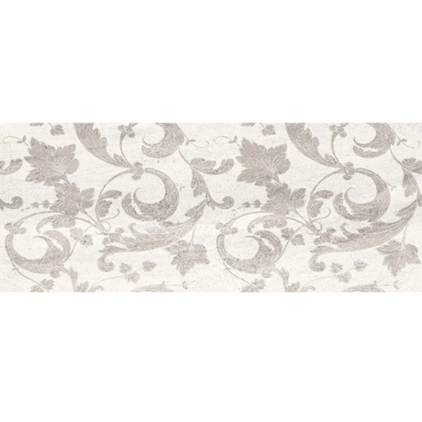 Декор 20x50 см Нове листа светлосив 5830 KAI