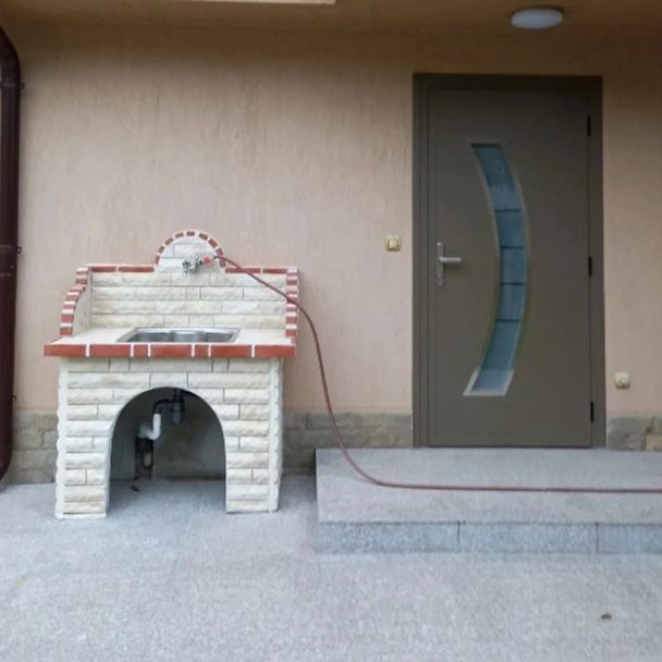 Градинска мивка с алпака корито Глиц 135x120x60 см РАЙМАР - Image 8