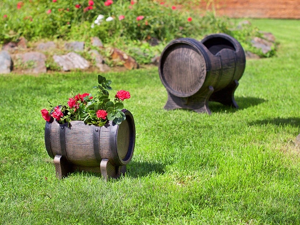 Кашпа буре Салса 71x56x69 см кафяво-медна ROTO - Image 2