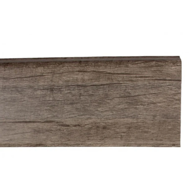 PVC перваз с кабел канал SG75/10 Тъмен Bannerton 2.2м SALAG