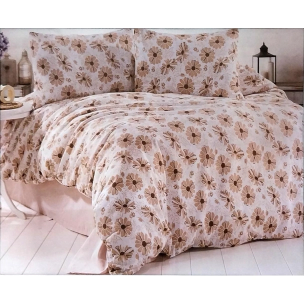 Спален комплект  4 части Цветя COTTON GARDEN - Image 2