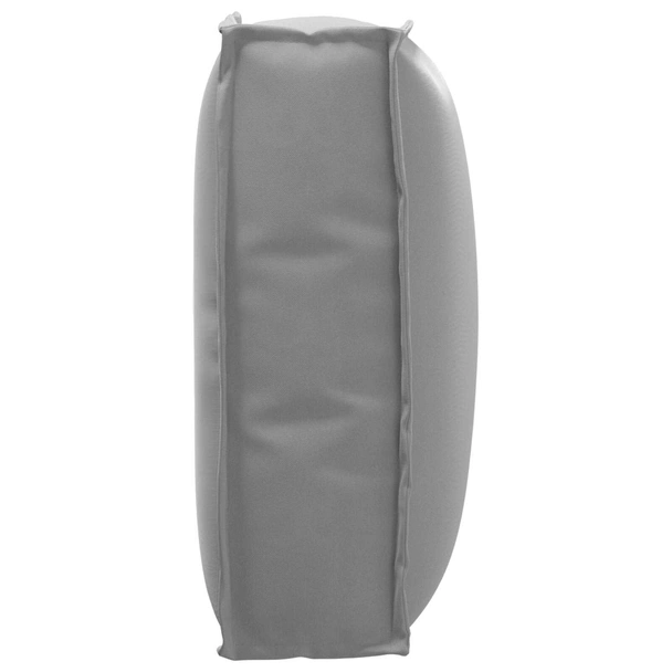 Възглавница за палета с облегалка Сиво 50x40x12 см Оксфордска тъкан - Image 4