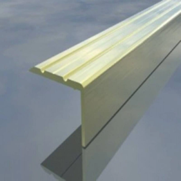 Г-образна алуминиева лайсна 20х20мм бял порцелан 2.7м