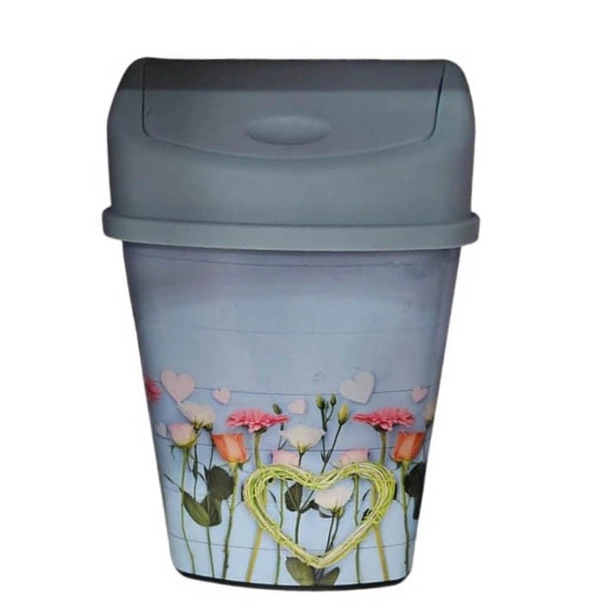 Кош за боклук с люлеещ капак 8 л Pubela Smart STERK - Image 4