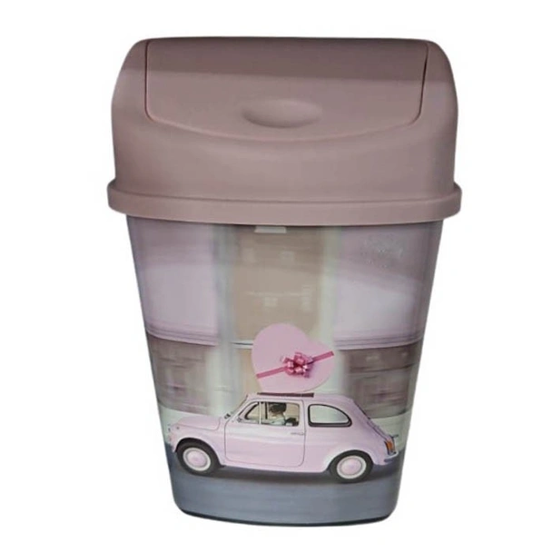 Кош за боклук с люлеещ капак 8 л Pubela Smart STERK - Image 3