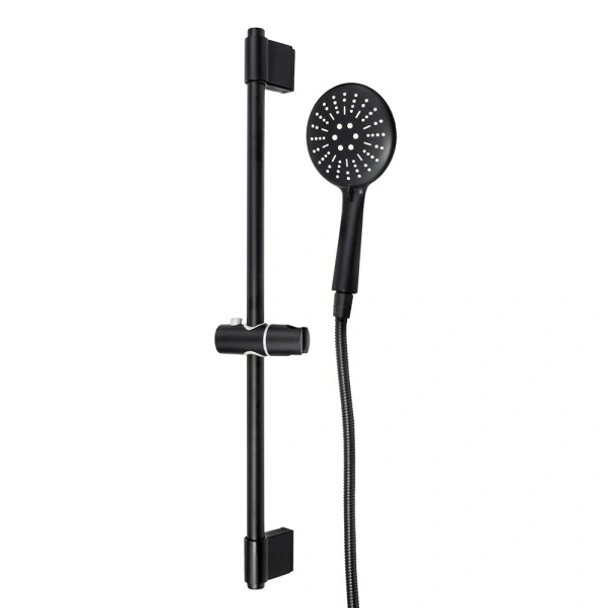 Тръбно окачване със слушалка и шлаух черно CASCADA - Image 2