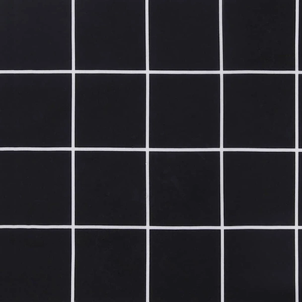 Възглавници за градински пейки 2 бр черно каре 120x50x7 см плат - VL361691 - Image 8