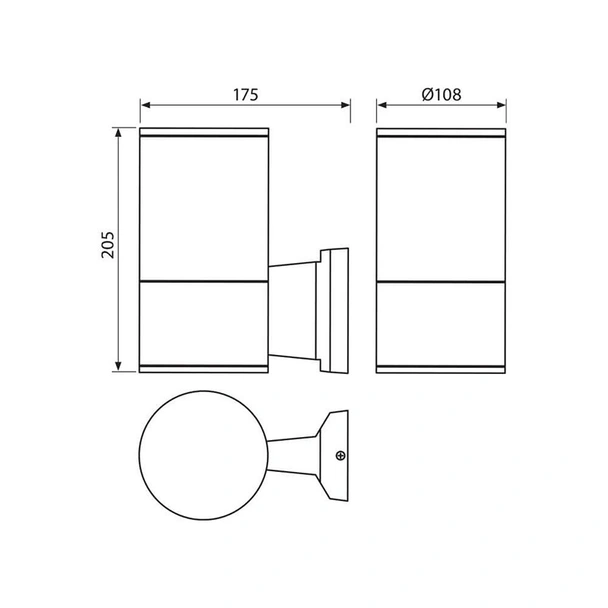 Фасаден аплик YORK 60W VIVALUX - Image 2