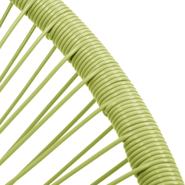 Градински стол Акапулко, полиратан, зелен - Image 5