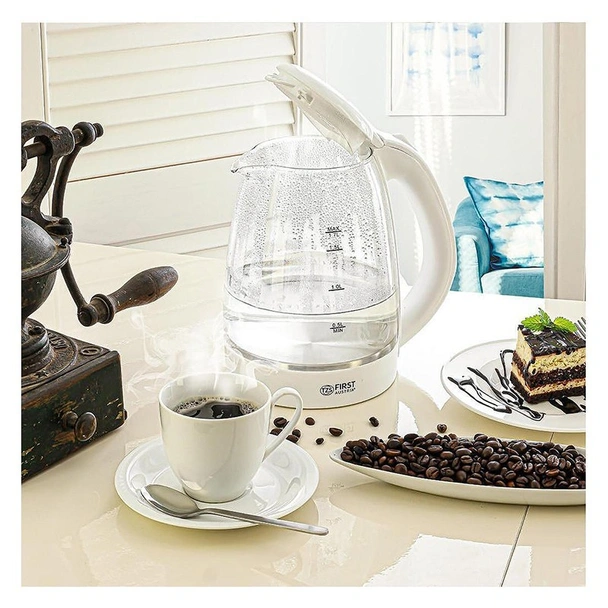 Стъклена електрическа кана 1.7 л 2200 W FA-5404-1-WI FIRST - Image 4