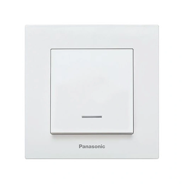 Светещ ключ сх.1 Karre Plus бял PANASONIC