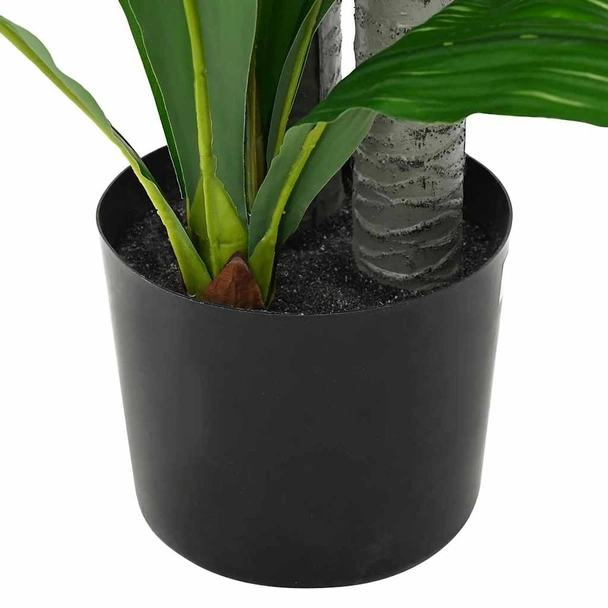 Изкуствено дърво Dracaena 36 листа 120 см зелено - Image 3