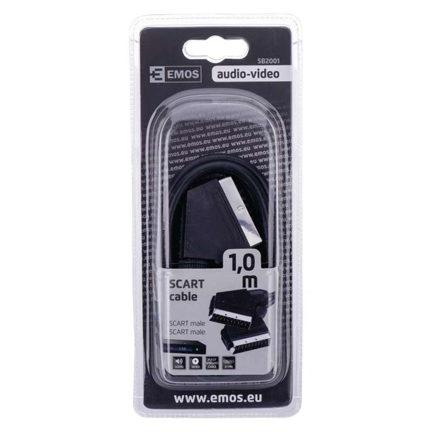 Kабел SCART/SCART 1 м SB2001 EMOS - Image 2