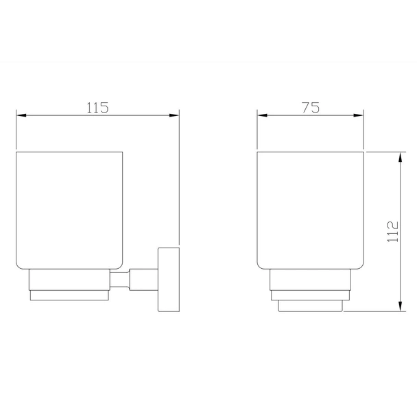 Поставка за четки за зъби 606 Азалия - Image 2