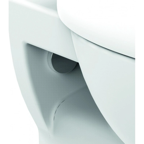 Стенна тоалетна чиния Вая 5235W - бял мат - Image 2