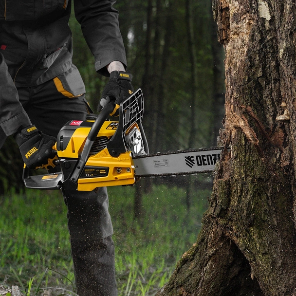 Верижен бензинов трион DS-5218 DENZEL - Image 12