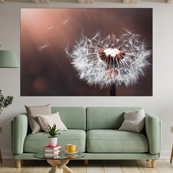 Диво глухарче - картина пано за стена