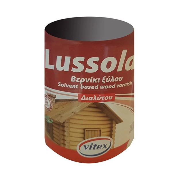 Лак за дърво безцветен гланц lussolac - 750мл