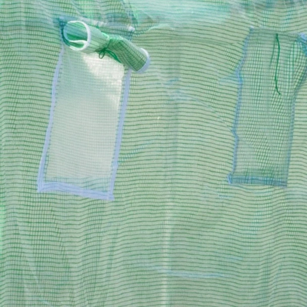 Оранжерия 4x2x2м РЕ, 8 прозореца и 2 врати HERLY - Image 3