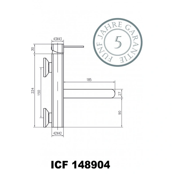 Смесител за кухня Куарто INTER CERAMIC - Image 2