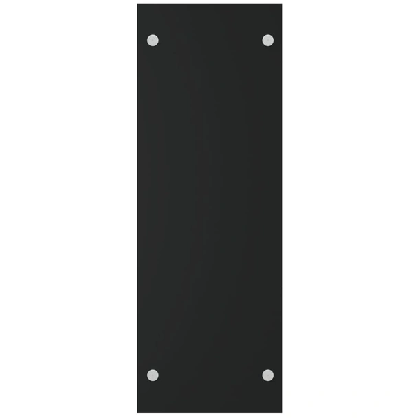 Стойка за дърва, черна, 40x35x100 см, закалено стъкло - Image 4