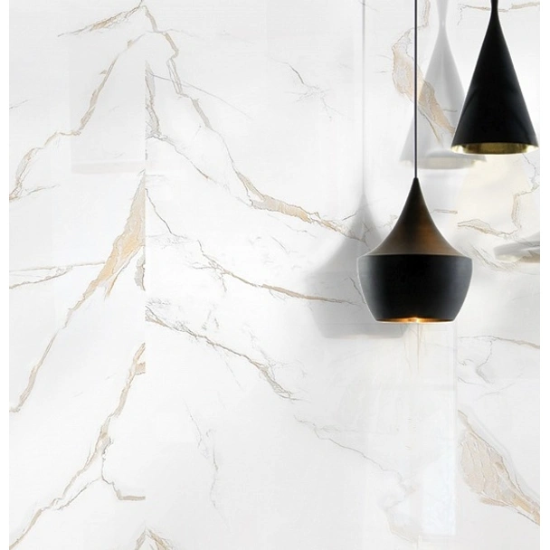 Гранитогрес 60x120x0.9 см Calacatta Gold Full Lappato DECOVITA - Image 2