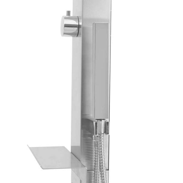 Градински душ от неръждаема стомана 210 см - Image 8