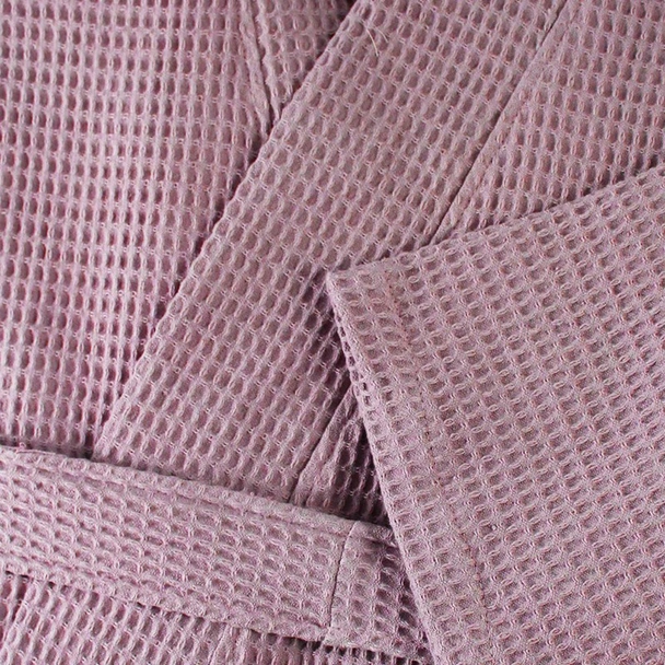 Халат Waffle за SPA размер S/M лила BULGARIA TEX - Image 3