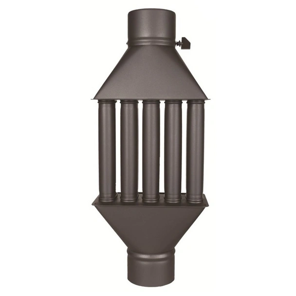 Камина с масивен чугунен плот 18 kW + подарък топлообменник МЕТАЛИК - Image 3