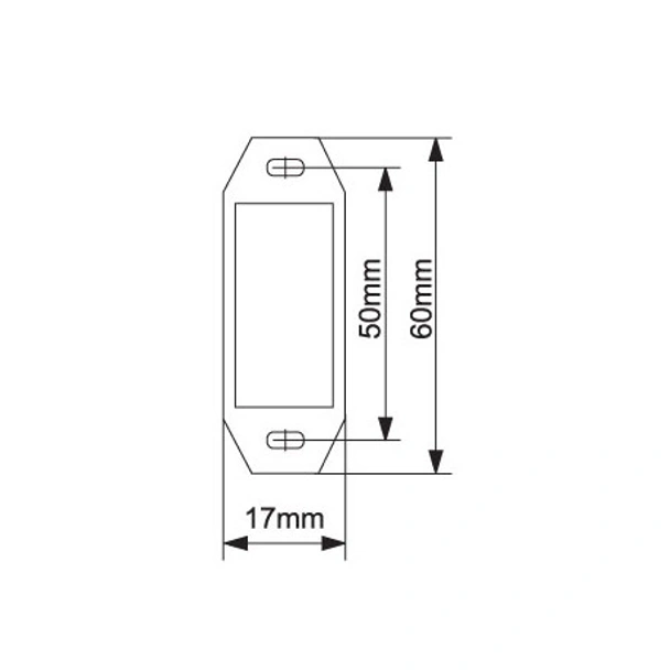 Магнитен шнапер бял 60x17 мм - Image 2