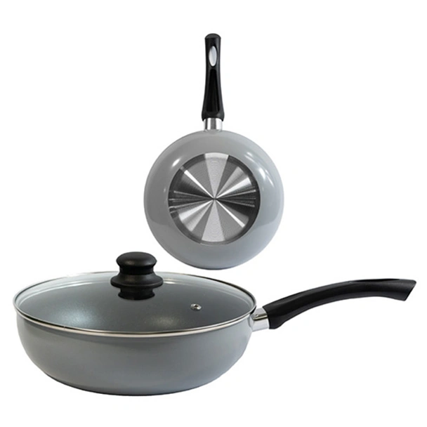 Уок тиган с незалепващо покритие и с капак Ф26 см