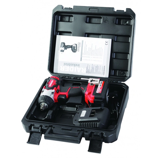 Акумулаторен безчетков гайковерт 20 V в куфар RDI-IBW01 RAIDER - Image 2