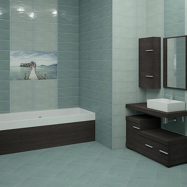 Фаянс 20х50 см Виола зелен 5724 KAI - Image 2