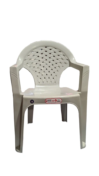 Градински стол PVC сив Palmiye MEVSIM