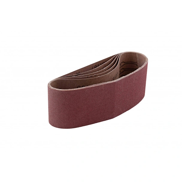 Шкурка за лентов шлайф 75х457 мм P80 5 бр. Raider