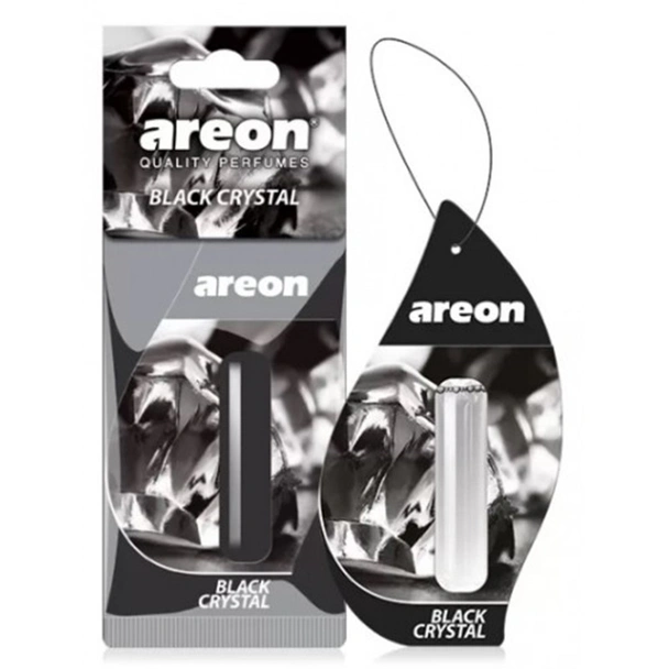 Течен ароматизатор за кола Черен кристал 5 мл AREON